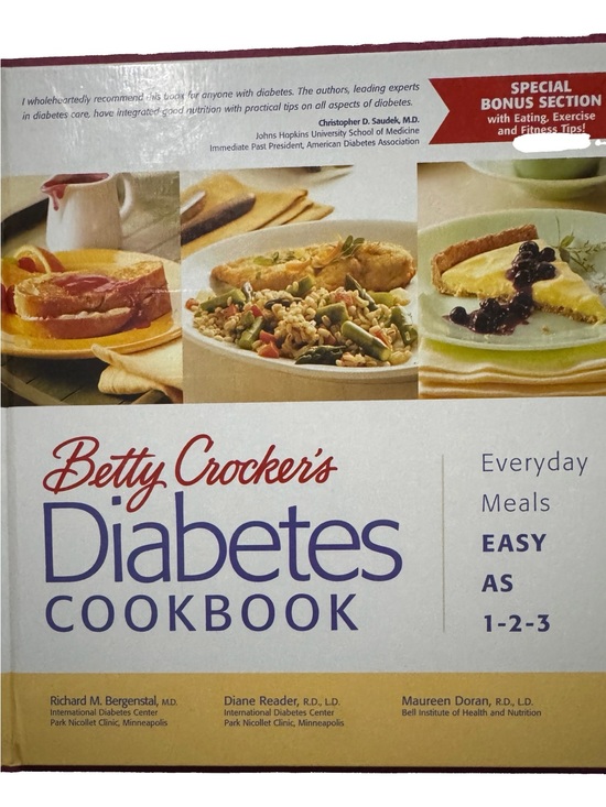 Betty Crocker Other - Betty Crocker’s Diabetes Cookbook